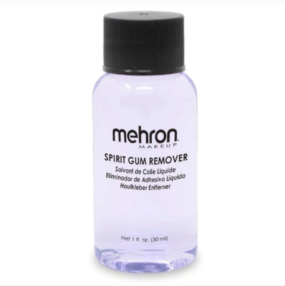 Mehron spirit gum makeup remover